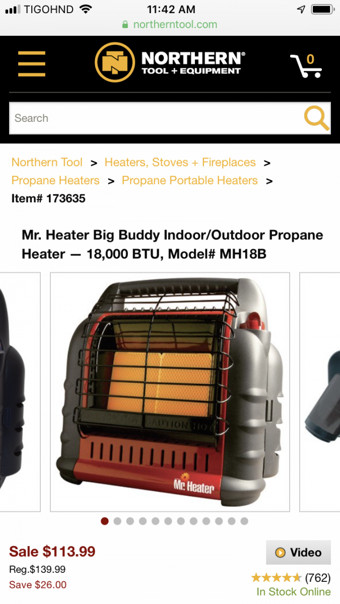DeWalt 20v 12,000 BTU Portable Radiant Propane Heater - Dewalt - Power Tool  Forum – Tools in Action