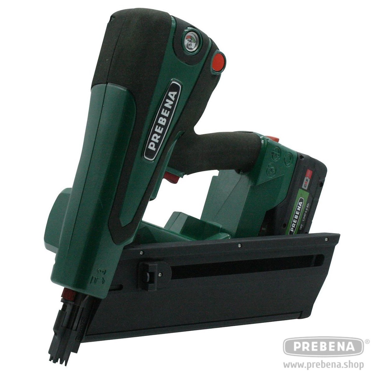 Prebena Cordless Nail Gun Using Metabo Batteries Power Tool News